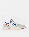 etnies Marana Skate Shoes - White/Blue/Red