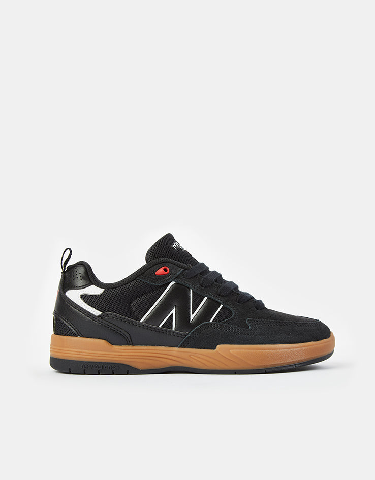 New Balance Numeric 808 Lite Tiago Lemos Skate Shoes - Black/Gum