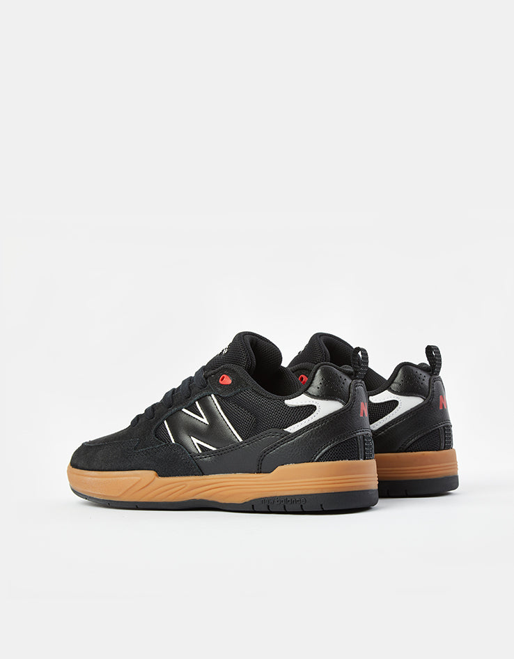 New Balance Numeric 808 Lite Tiago Lemos Skate Shoes - Black/Gum