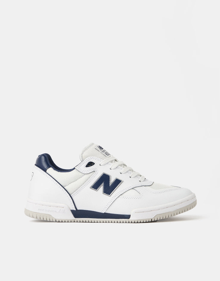New Balance Numeric 600 Tom Knox Skate Shoes - White/Navy
