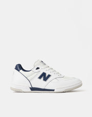 New Balance Numeric 600 Tom Knox Skate Shoes - White/Navy