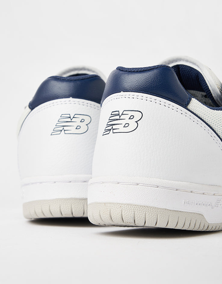 New Balance Numeric 600 Tom Knox Skate Shoes - White/Navy