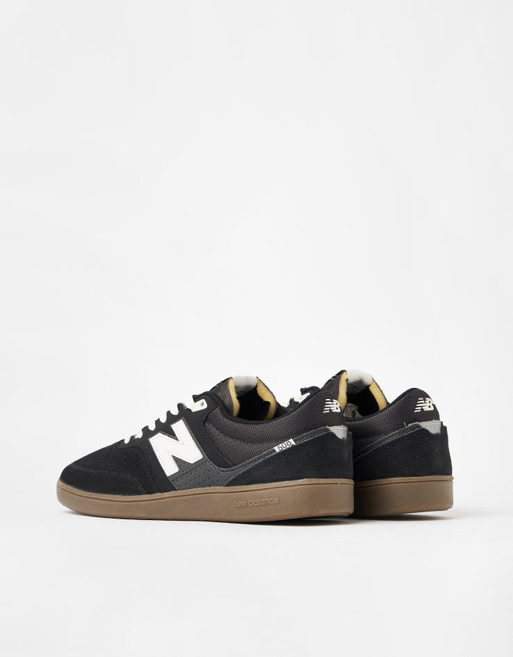 New Balance Numeric 508 Brandon Westgate Skate Shoes - Black/Gum