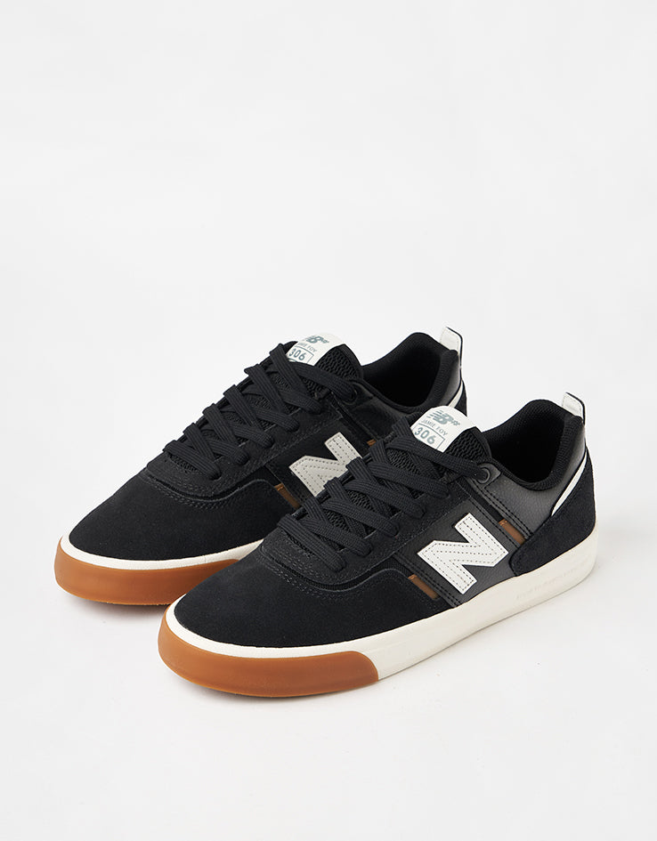 New Balance Numeric 306 Jamie Foy Skate Shoes - Black/White
