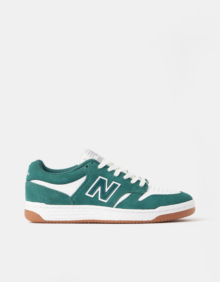 New Balance Numeric 480 Skate Shoes - Vintage Teal/White