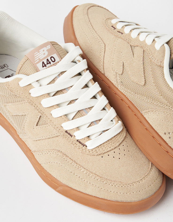 New Balance Numeric 440 V2 Skate Shoes - Tan/Gum