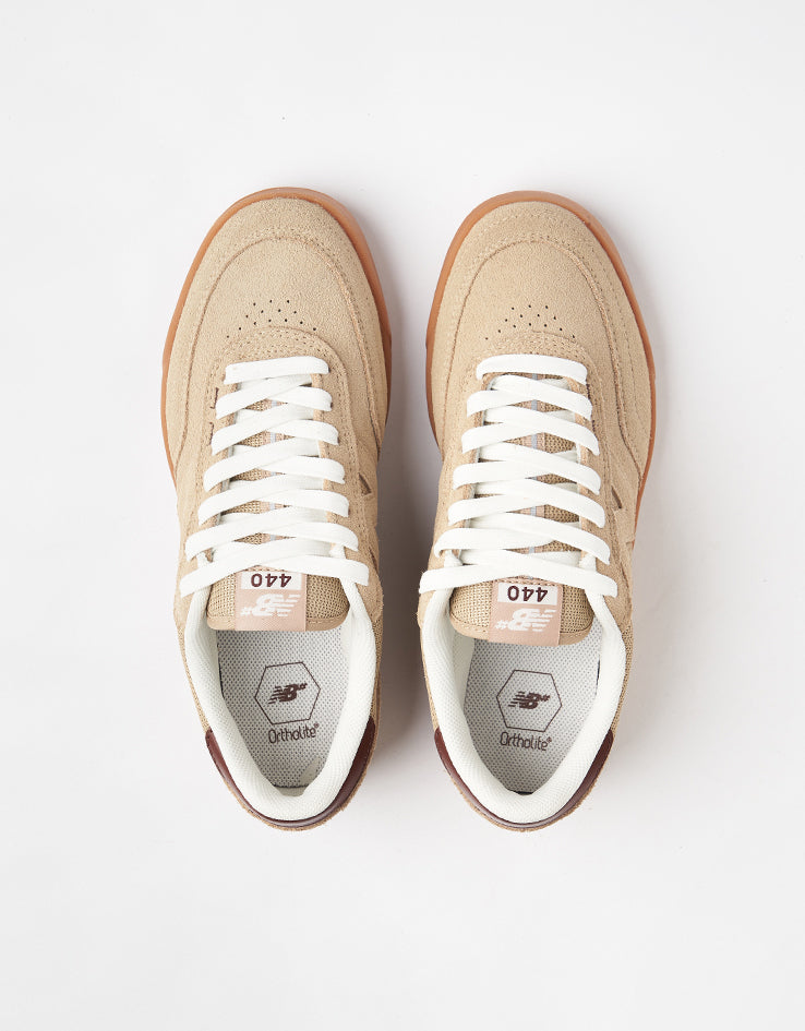 New Balance Numeric 440 V2 Skate Shoes - Tan/Gum