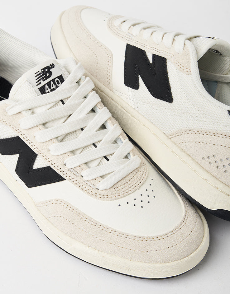 New Balance Numeric 440 V2 Skate Shoes - Sea Salt/Black