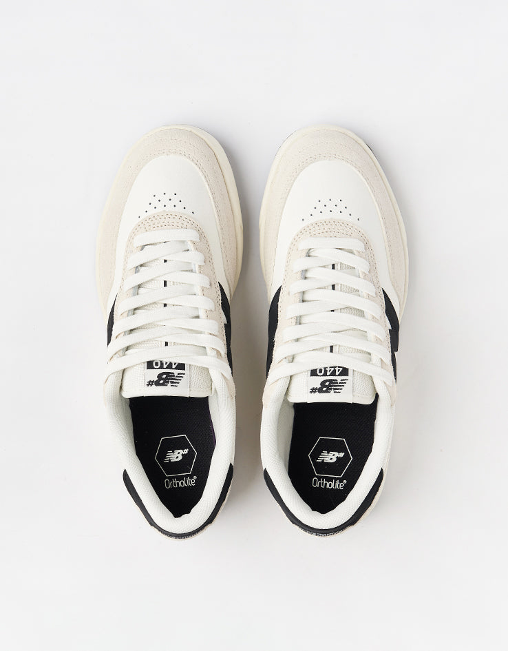 New Balance Numeric 440 V2 Skate Shoes - Sea Salt/Black