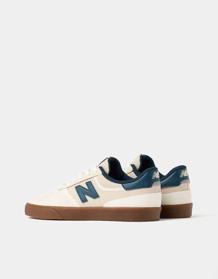 New Balance Numeric 272 Skate Shoes - Sea Salt/Teal