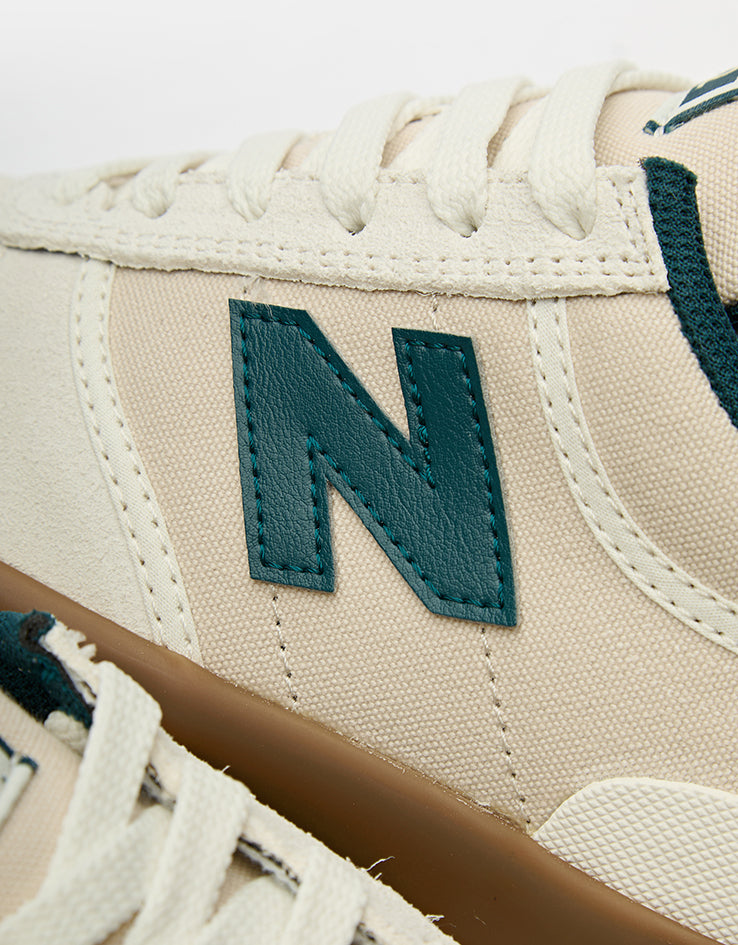 New Balance Numeric 272 Skate Shoes - Sea Salt/Teal