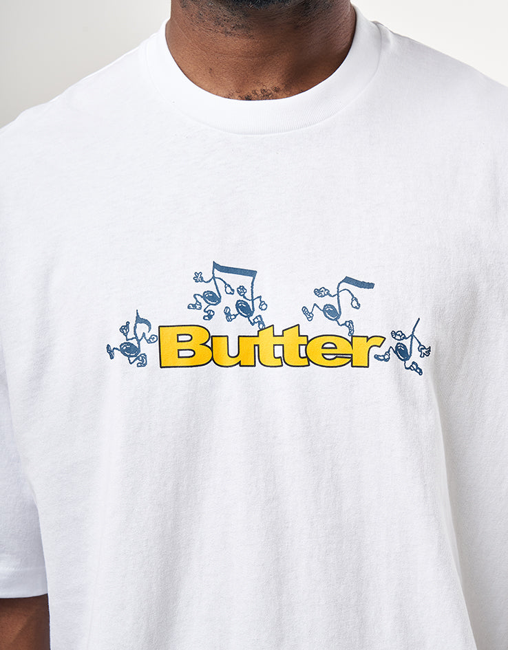 Butter Goods Tempo Logo T-Shirt - White