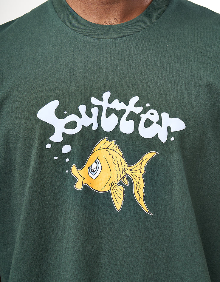 Butter Goods Goldfish T-Shirt - Dark Forest