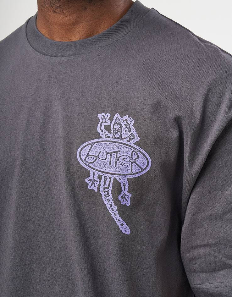 Butter Goods Wipeout T-Shirt - Washed Black