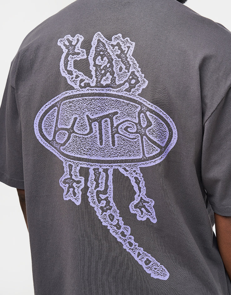 Butter Goods Wipeout T-Shirt - Washed Black