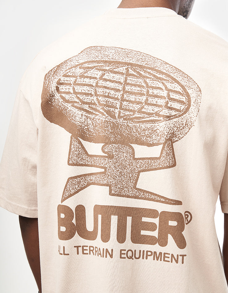 Butter Goods Terrain T-Shirt - Bone