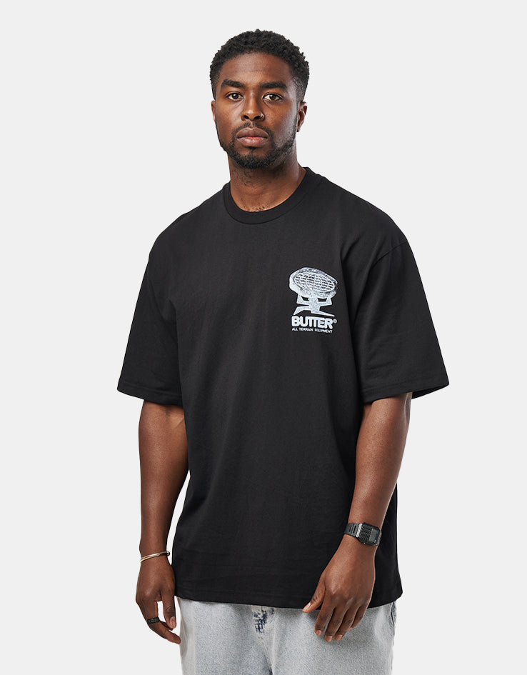 Butter Goods Terrain T-Shirt - Black