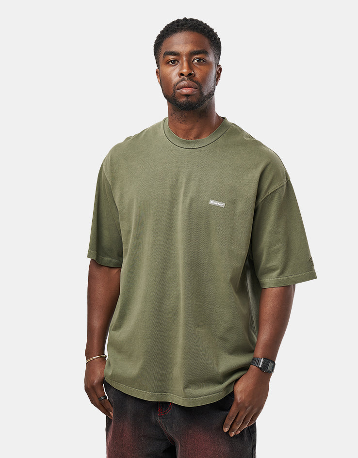 Butter Goods Basic T-Shirt - Washed Army