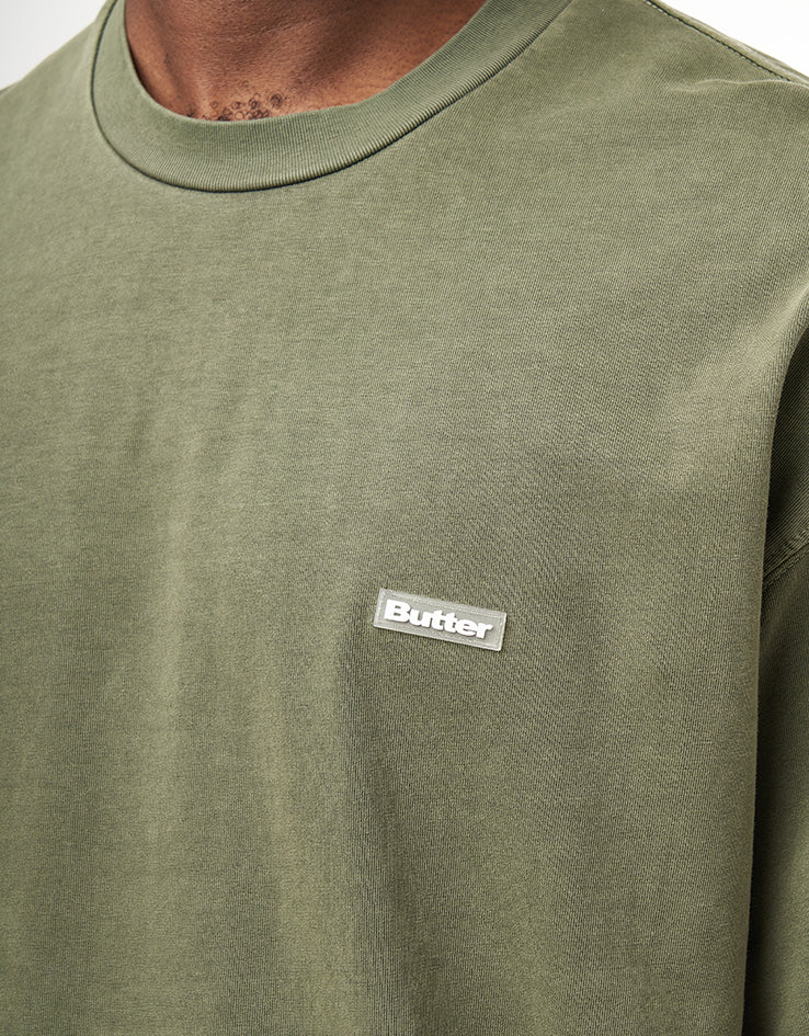 Butter Goods Basic T-Shirt - Washed Army