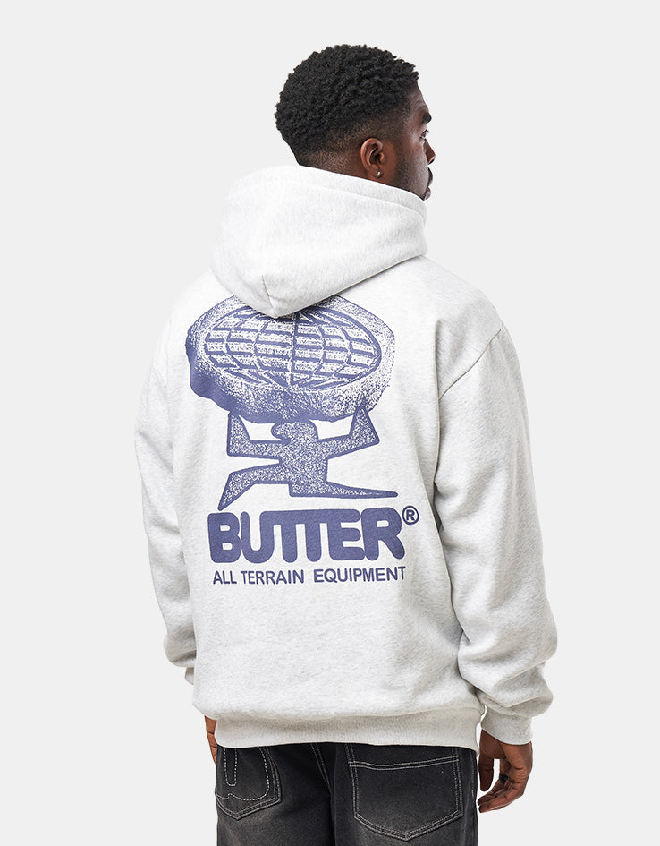 Butter Goods Terrain Pullover Hoodie - Ash