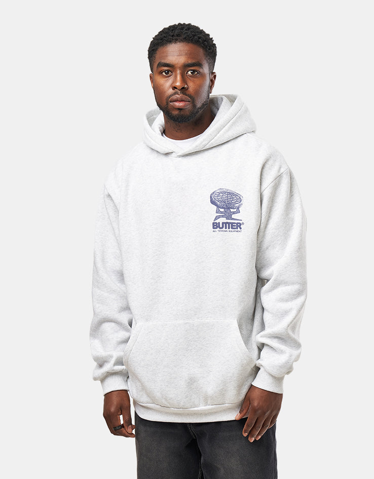 Butter Goods Terrain Pullover Hoodie - Ash