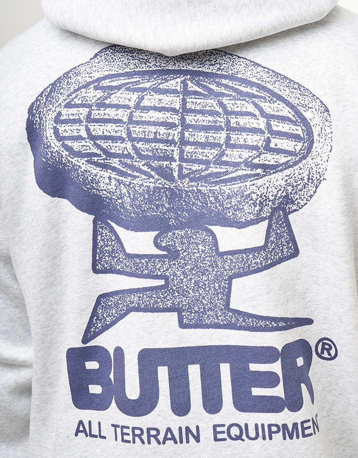 Butter Goods Terrain Pullover Hoodie - Ash