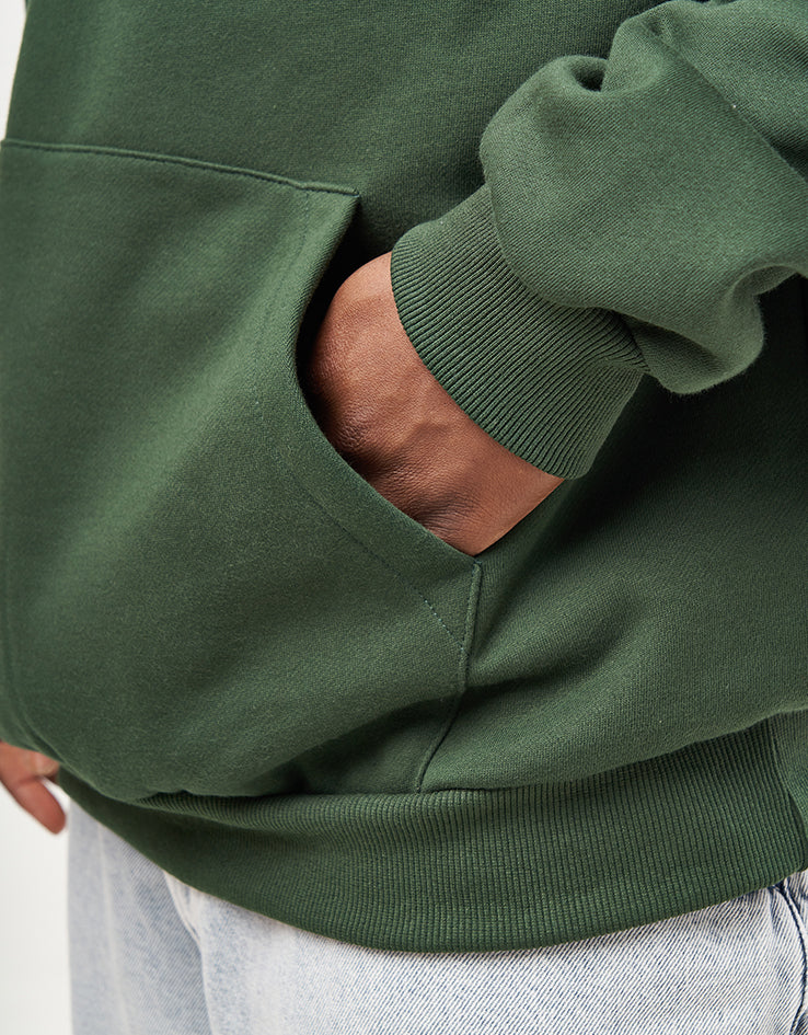 Butter Goods Terrain Pullover Hoodie - Bottle Green