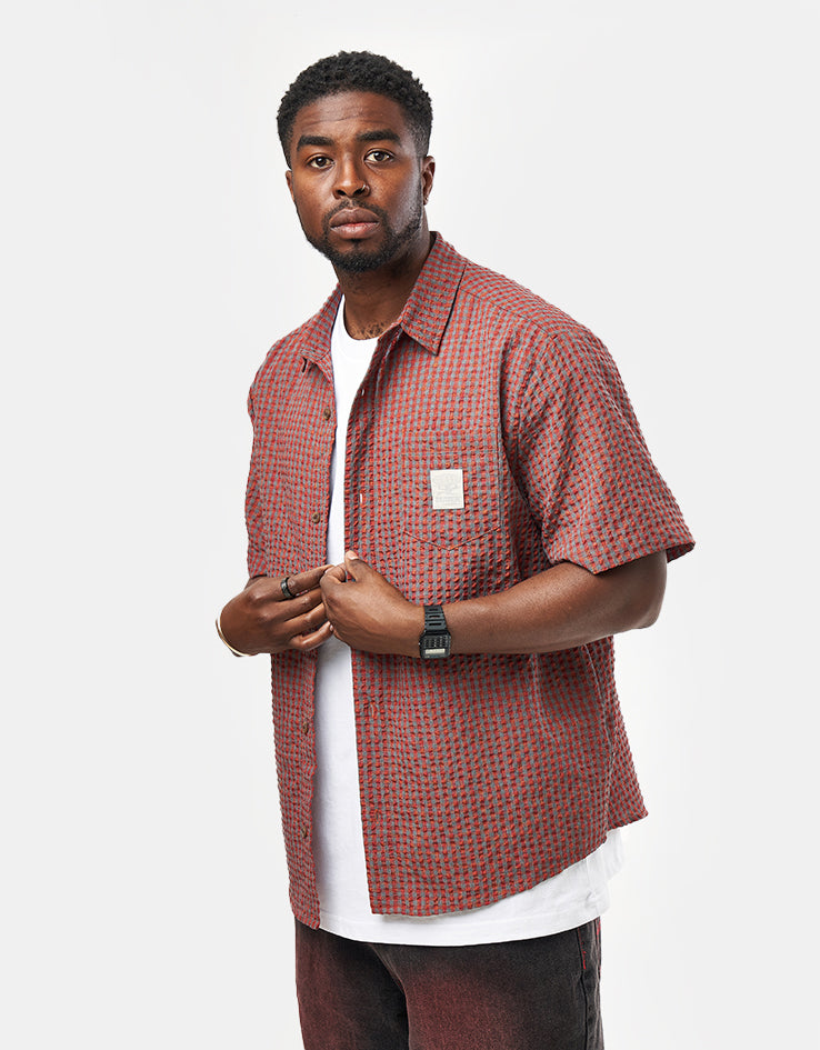 Butter Goods Equipment S/S Shirt - Cherry