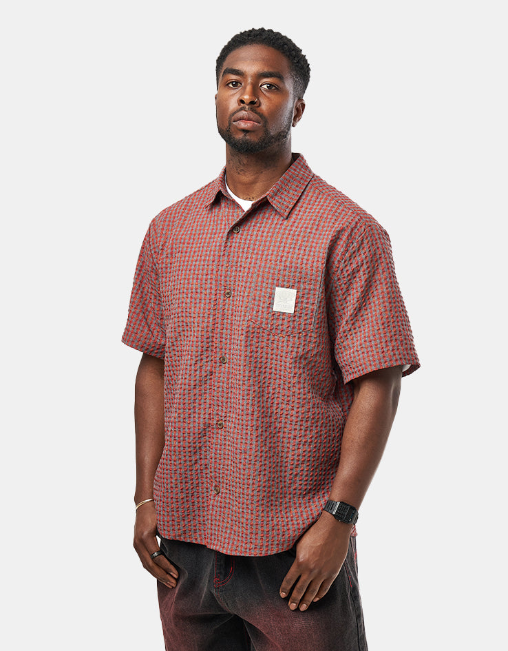 Butter Goods Equipment S/S Shirt - Cherry