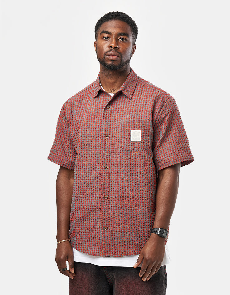 Butter Goods Equipment S/S Shirt - Cherry