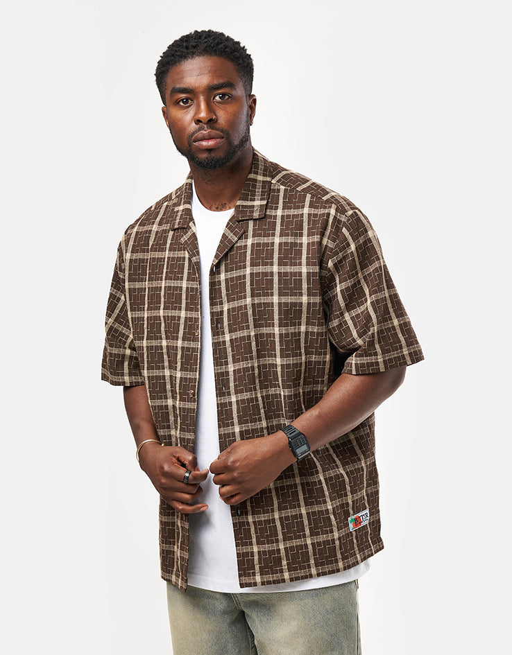 Butter Goods Vacation S/S Shirt - Brown