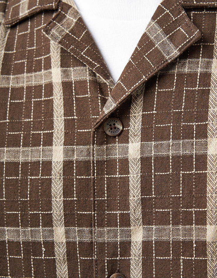 Butter Goods Vacation S/S Shirt - Brown