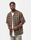 Butter Goods Vacation S/S Shirt - Brown