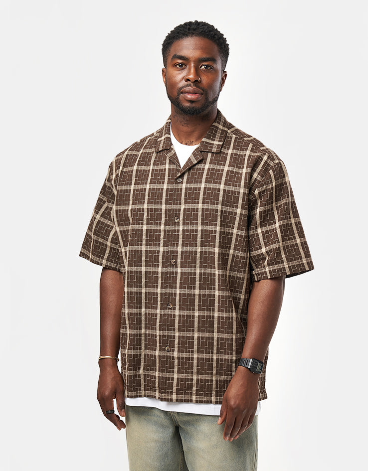 Butter Goods Vacation S/S Shirt - Brown