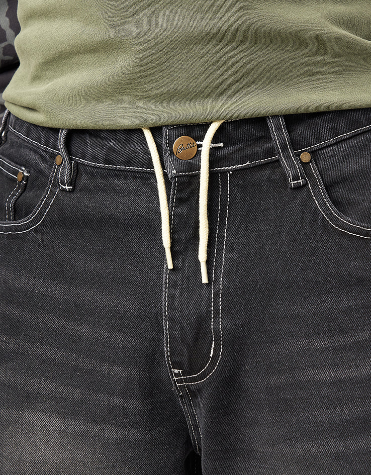 Butter Goods Ace Denim Jean - Distressed Black