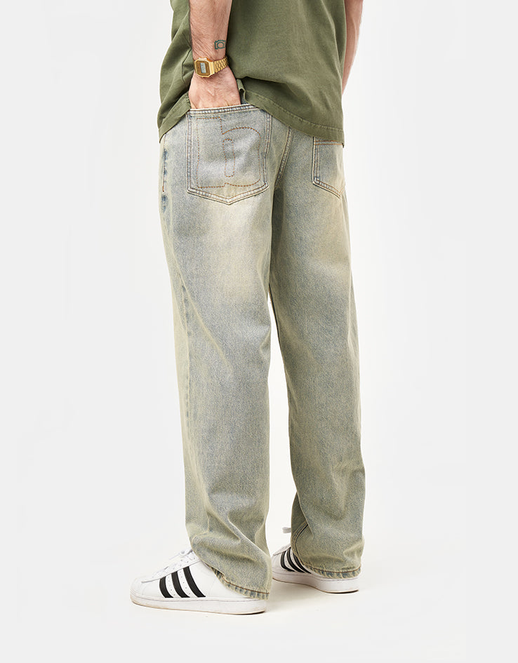 Butter Goods Ace Denim Jean - Distressed Light Blue