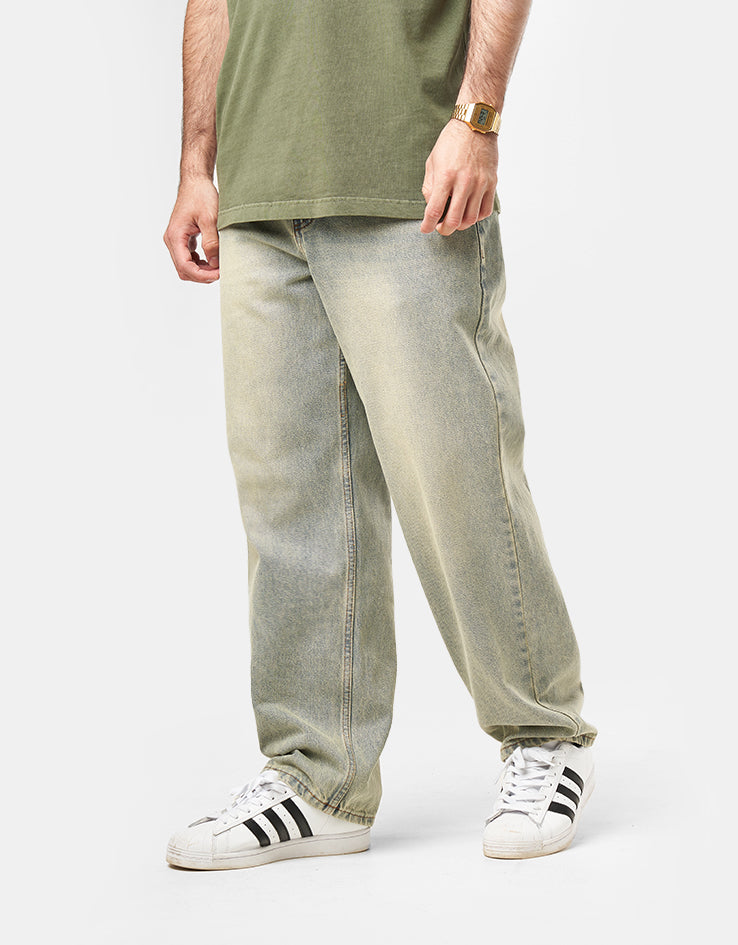 Butter Goods Ace Denim Jean - Distressed Light Blue