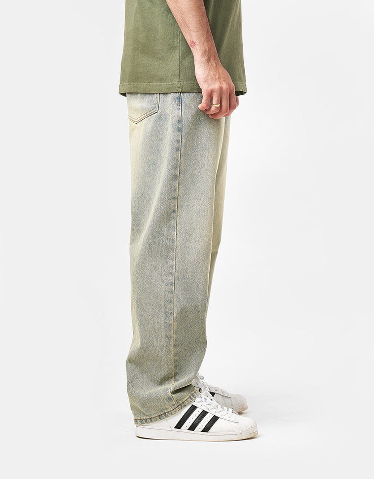 Butter Goods Ace Denim Jean - Distressed Light Blue