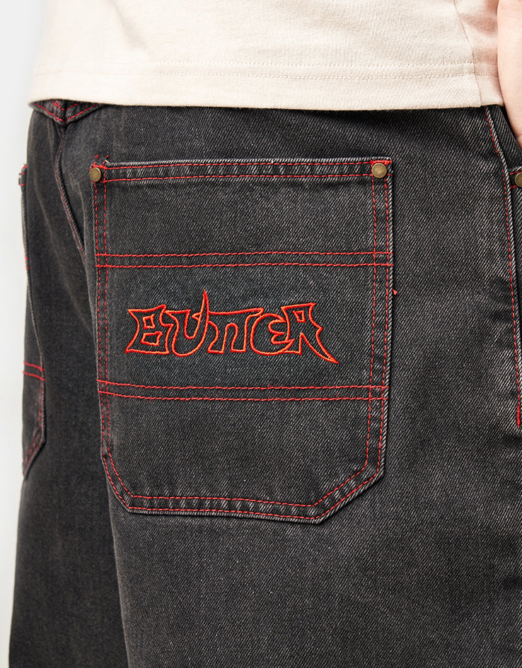 Butter Goods Encounter Denim Jean - Tinted Washed Black