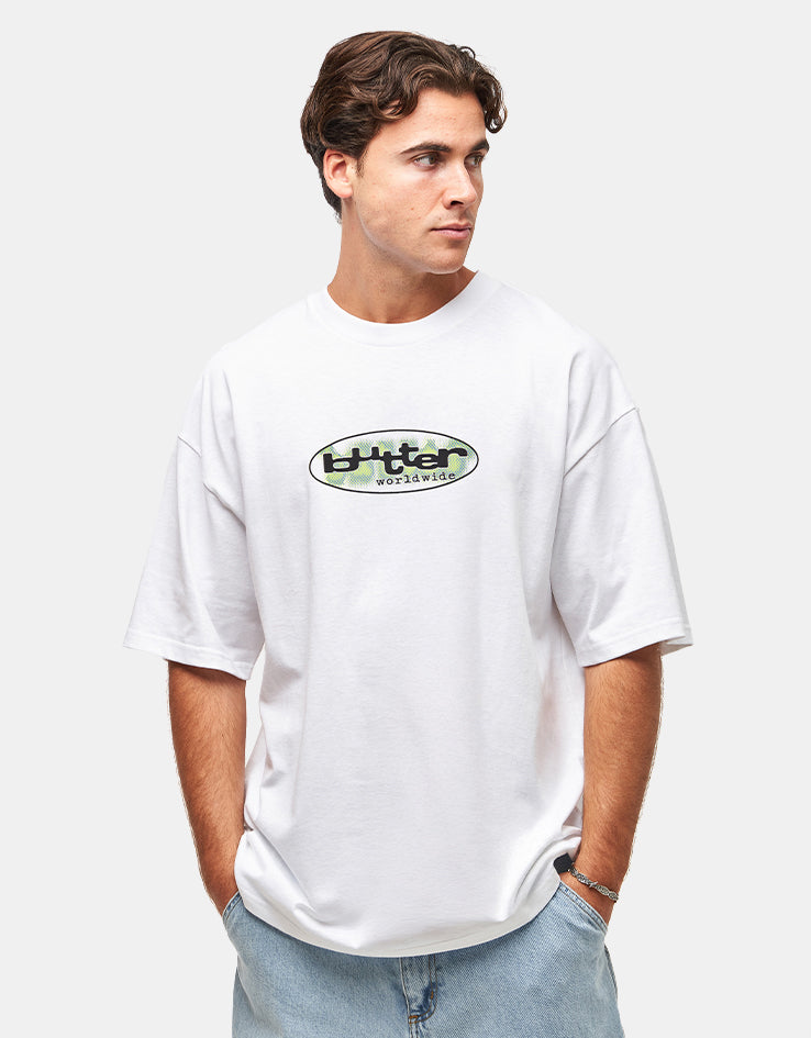 Butter Goods Vortex T-Shirt - White