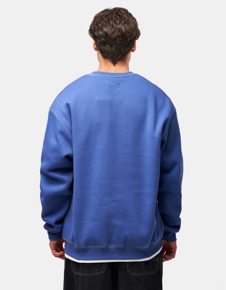 Butter Goods Swirl Crewneck - Ocean