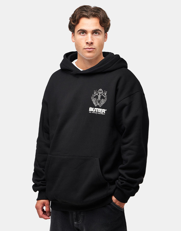 Butter Goods Fossil Pullover Hoodie - Black