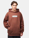 Butter Goods Vortex Pullover Hoodie - Chocolate