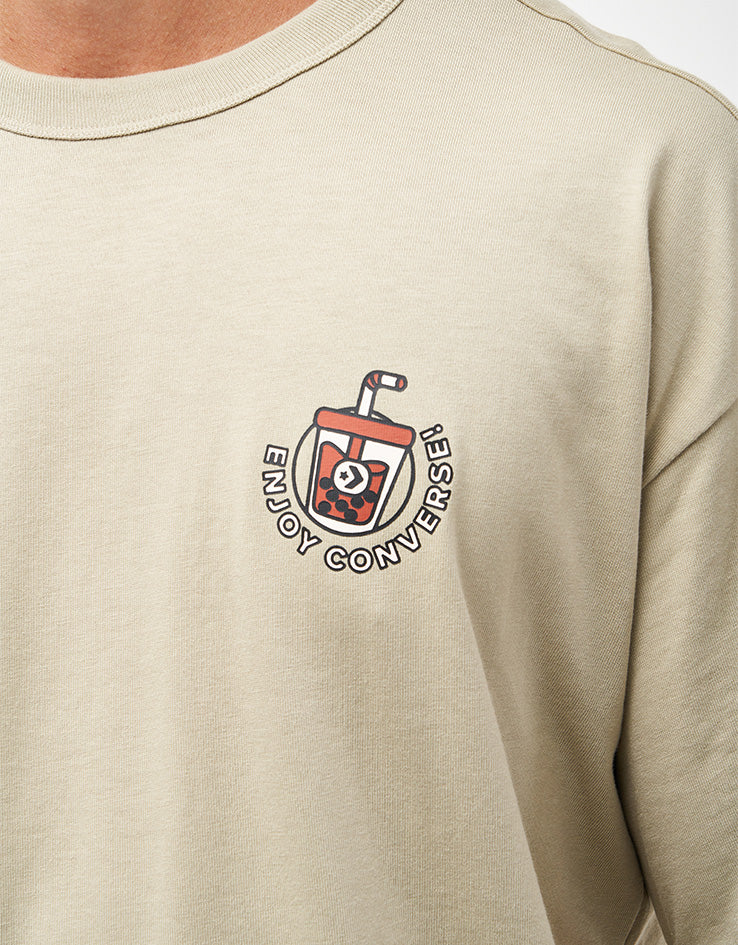 Converse Boba Tea T-Shirt - Pale Surplus