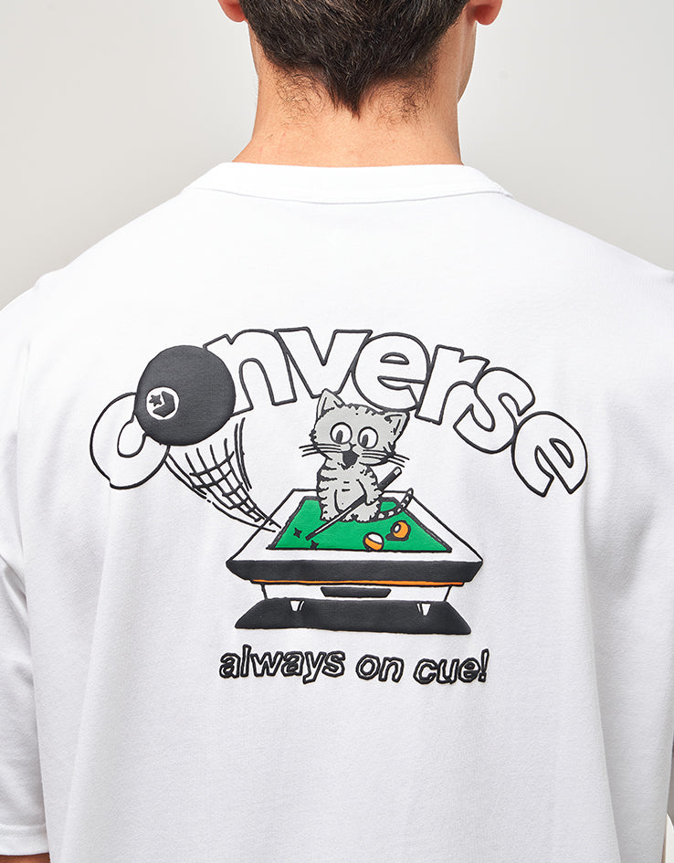 Converse 8 Ball T-Shirt - White