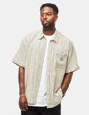 HUF Apollo S/S Striped Shirt - Natural