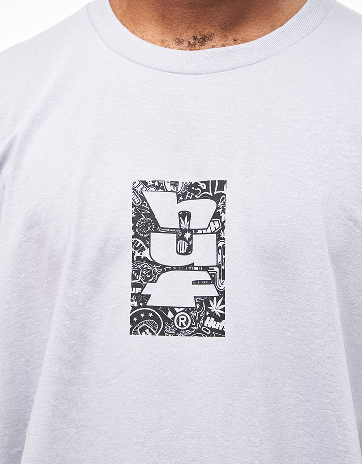 HUF Metablast T-Shirt - Dust Purple