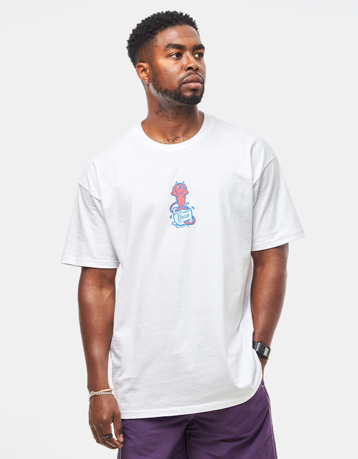 HUF Melt T-Shirt - White