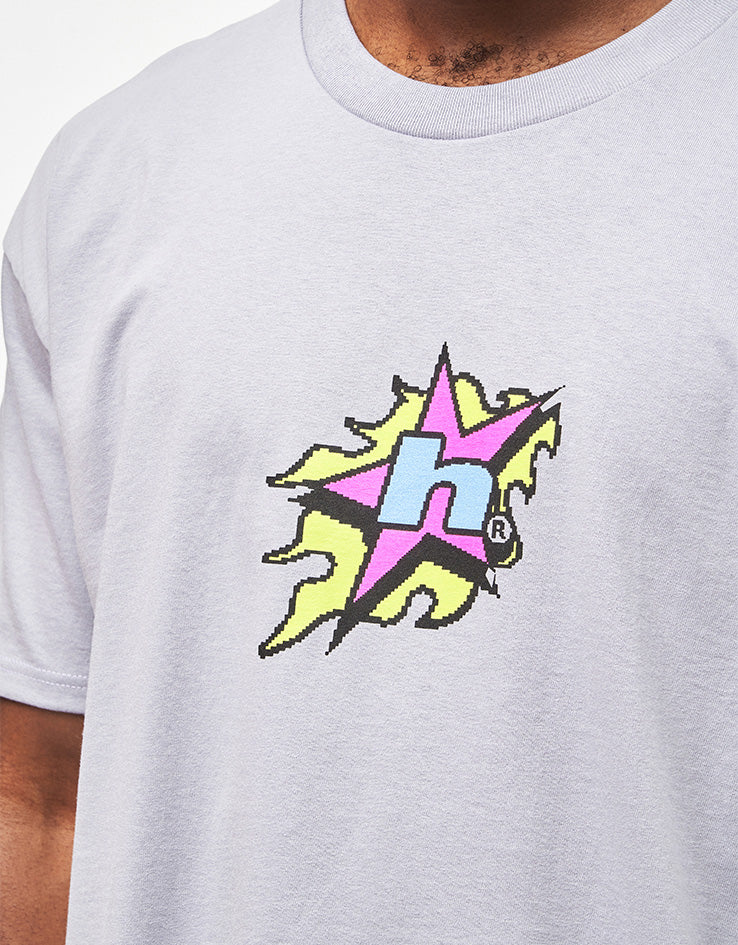 HUF H Bit T-Shirt - Dust Purple