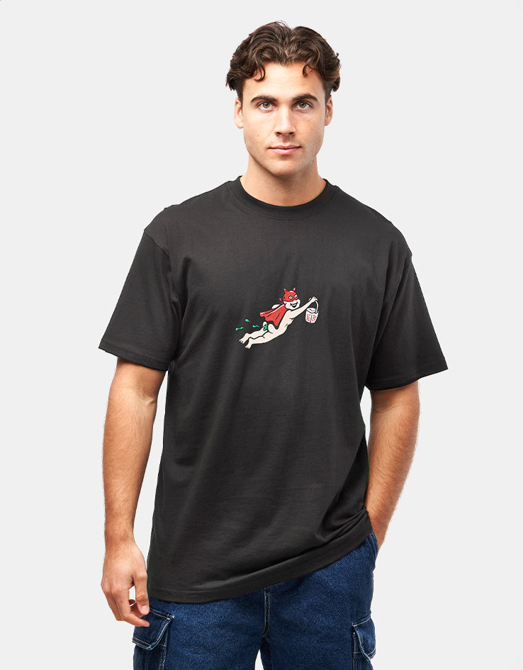 Polar Take Away T-Shrt - Silver Black